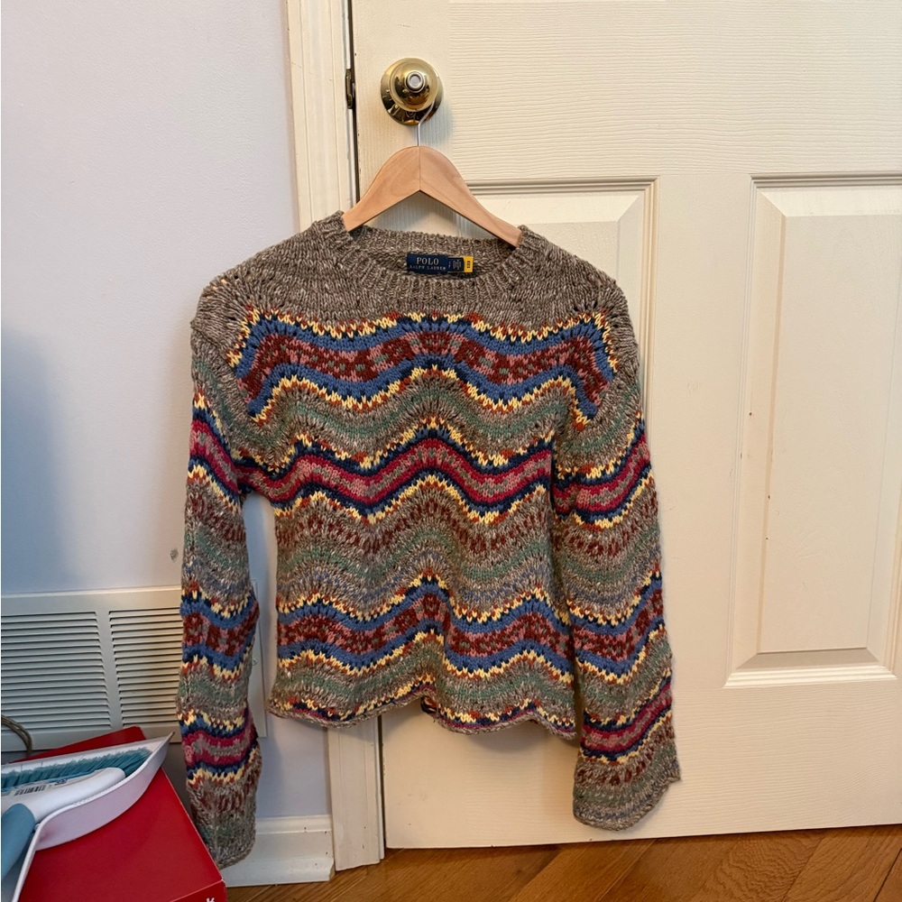 Polo Ralph Lauren Multicolor Chevron Sweater